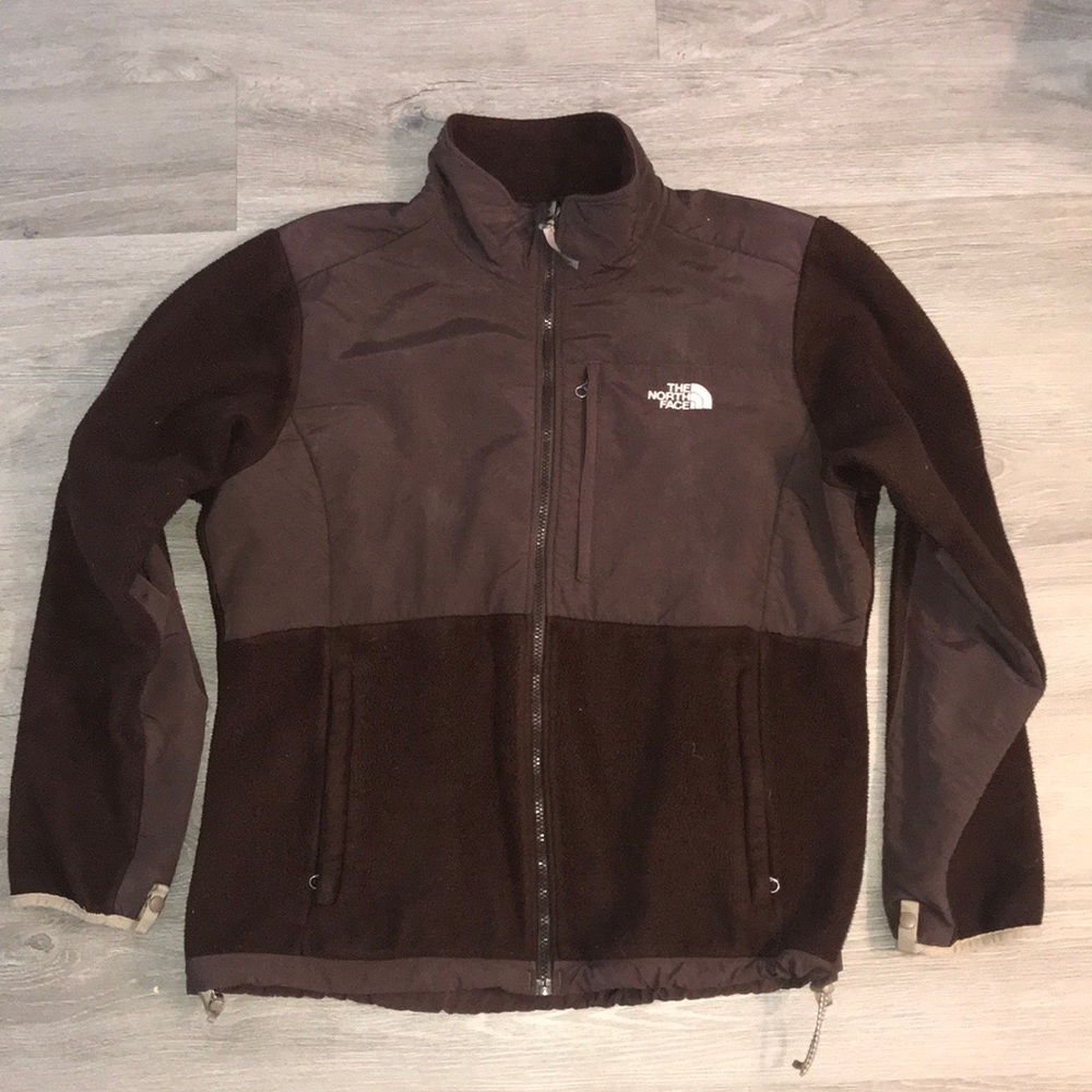 NORTH FACE women’s Denali brown jacket size XL